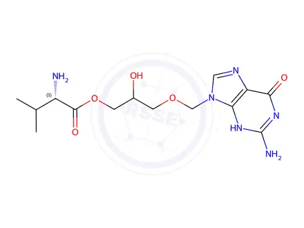 Chemical structure of Valganciclovir EP Impurity D