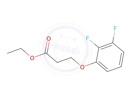 Chemical structure of Ethyl 3-(2,3-difluorophenoxy)propanoate