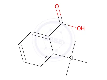 Chemical structure of 2-(Trimethylsilyl)benzoic acid