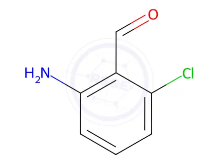 Chemical structure of 2-Amino-6-chlorobenzaldehyde
