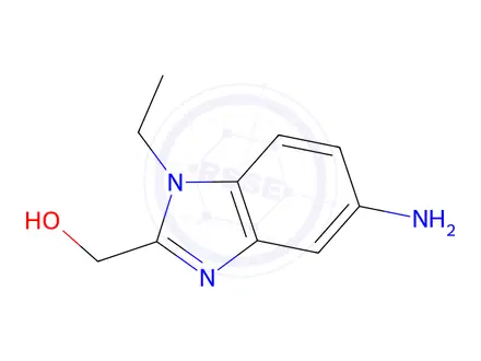 Chemical structure of (5-Amino-1-ethyl-1H-benzoimidazol-2-yl)-methanol