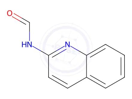 Chemical structure of N-(Quinolin-2-yl)formamide
