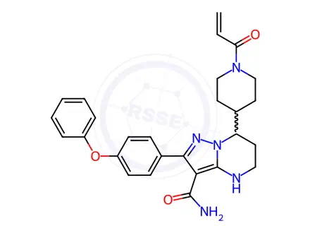 Chemical structure of Zanubrutinib Impurity 30