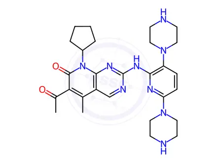 Chemical structure of Palbociclib Impurity 295