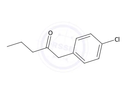 Chemical structure of 1-(4-Chlorophenyl)pentan-2-one