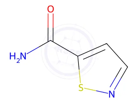 Chemical structure of 5-Isothiazolecarboxamide
