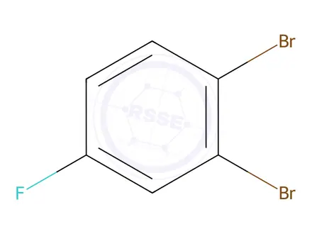 Chemical structure of 1,2-Dibromo-4-Fluorobenzene