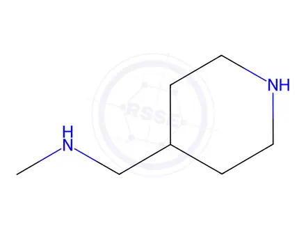 Chemical structure of n-Methyl-1-(piperidin-4-yl)methanamine