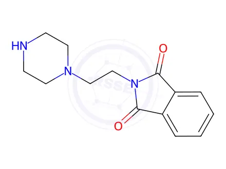 Chemical structure of 2-(2-(Piperazin-1-yl)ethyl)isoindoline-1,3-dione