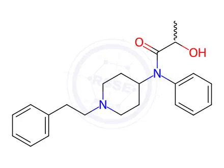 Chemical structure of 1-Hydroxy Fentanyl