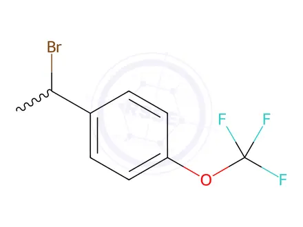 Chemical structure of 1-(1-Bromoethyl)-4-(trifluoromethoxy)benzene