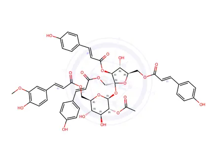 Chemical structure of vanicoside A