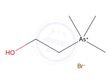 Chemical structure of Arsenocholine Bromide