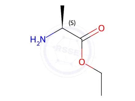 Chemical structure of Ethyl (2S)-2-Aminopropanoate