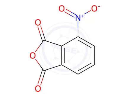 Chemical structure of 3-Nitrophthalic Anhydride