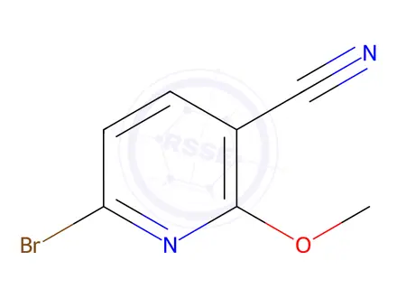 Chemical structure of 6-Bromo-2-methoxynicotinonitrile
