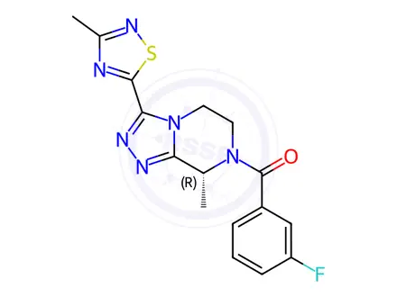Chemical structure of Fezolinetant Impurity 21