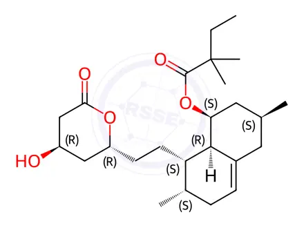 Chemical structure of Simvastatin Impurity 75