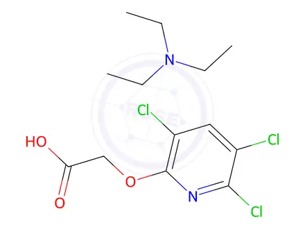 Chemical structure of Triethylamine 2-((3,5,6-trichloropyridin-2-yl)oxy)acetate