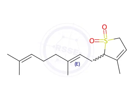 Chemical structure of Farnesene Impurity 1