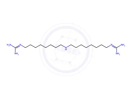 Chemical structure of GUAZATINE
