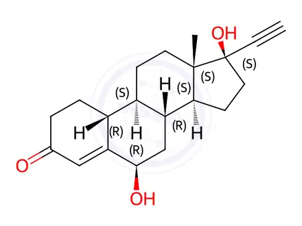 Chemical structure of Norethindrone Impurity 8 (Norethisterone EP Impurity H)