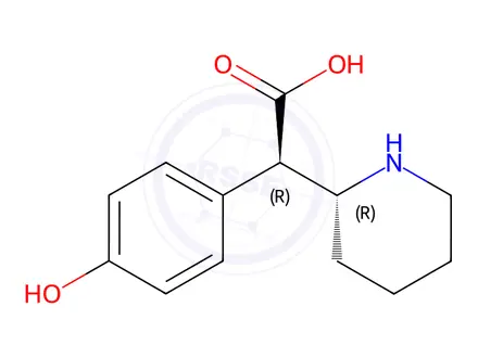 Chemical structure of threo-dl-4-Hydroxy Ritalinic Acid