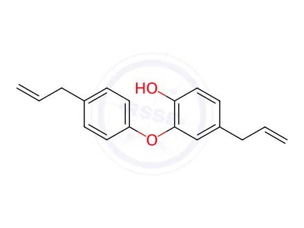 Chemical structure of Magnolol Impurity 1