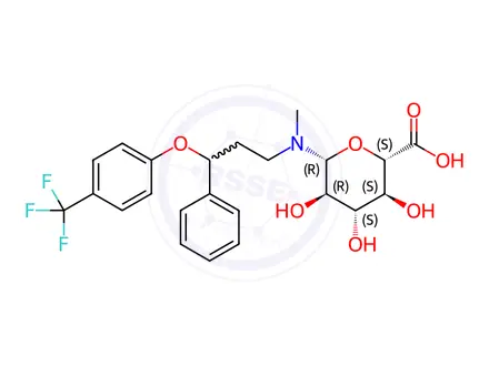 Chemical structure of Fluoxetine Hydrochloride Impurity 36