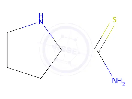 Chemical structure of Pyrrolidine-2-carbothioamide