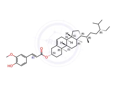 Chemical structure of β-Sitosteryl Ferulate