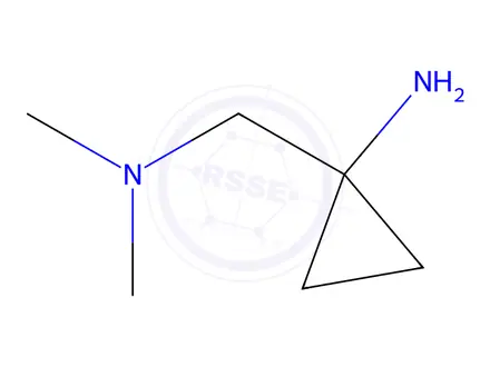 Chemical structure of 1-((Dimethylamino)methyl)cyclopropan-1-amine