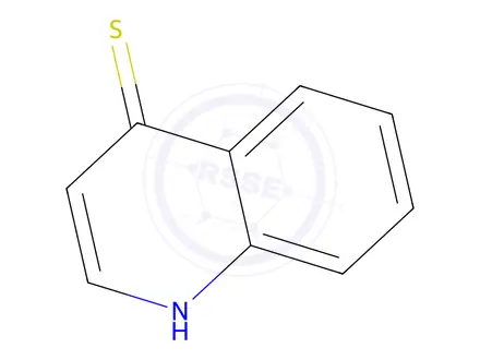 Chemical structure of 1,4-dihydroquinoline-4-thione