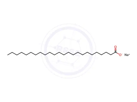 Chemical structure of Caprylic Acid Impurity 64 Sodium Salt