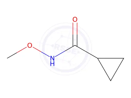 Chemical structure of n-Methoxycyclopropanecarboxamide