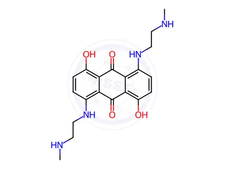 Chemical structure of Mitoxantrone Impurity 50