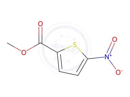 Chemical structure of 5-Nitrothiophene-2-carboxylic acid methyl ester