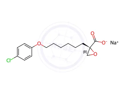 Chemical structure of Etomoxir sodium salt