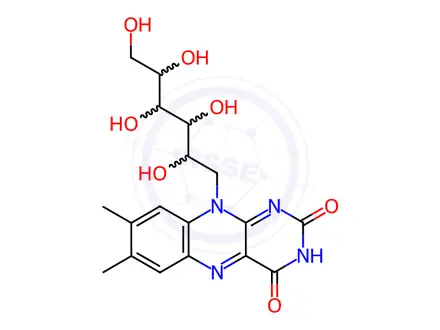 Chemical structure of sorboflavin