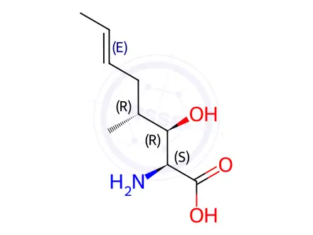 Chemical structure of Ciclosporin Impurity 51