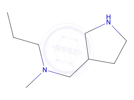 Chemical structure of methyl(propyl)(pyrrolidin-3-ylmethyl)amine