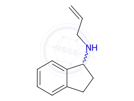 Chemical structure of Rasagiline Mesylate Impurity 12