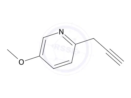 Chemical structure of 5-Methoxy-2-(prop-2-yn-1-yl)pyridine