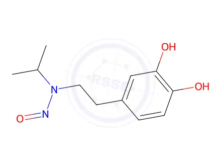 Chemical structure of N-Nitroso N-Isopropyldopamine