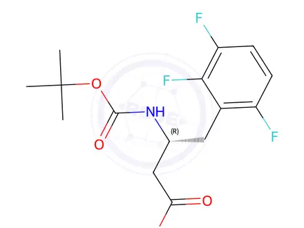 Chemical structure of Sitagliptin Impurity 124
