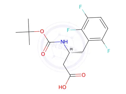 Chemical structure of Sitagliptin Impurity 124