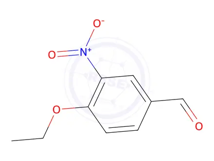 Chemical structure of 4-ETHOXY-3-NITROBENZALDEHYDE 97