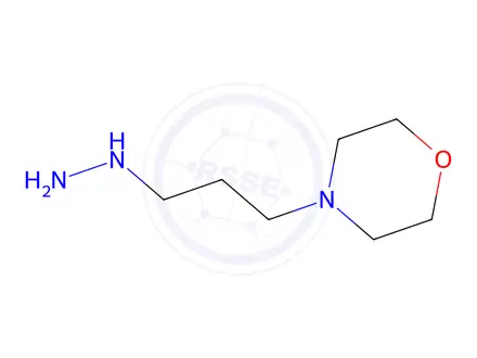 Chemical structure of 4-(3-hydrazinylpropyl)morpholine