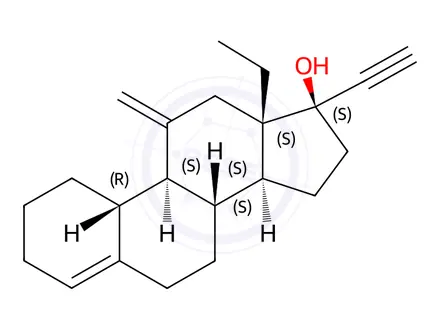 Chemical structure of Desogestrel