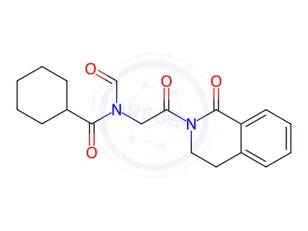 Chemical structure of Praziquantel EP Impurity C (Praziquantel USP Related Compound C)